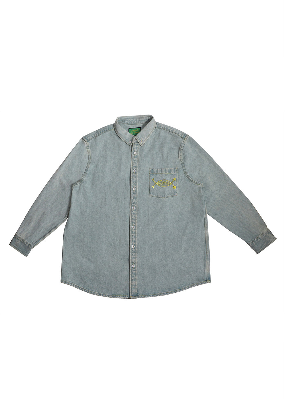 Heritage Light Wash Denim Top