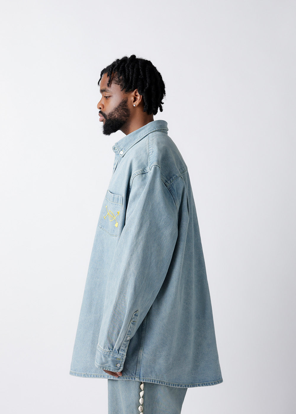 Heritage Light Wash Denim Top